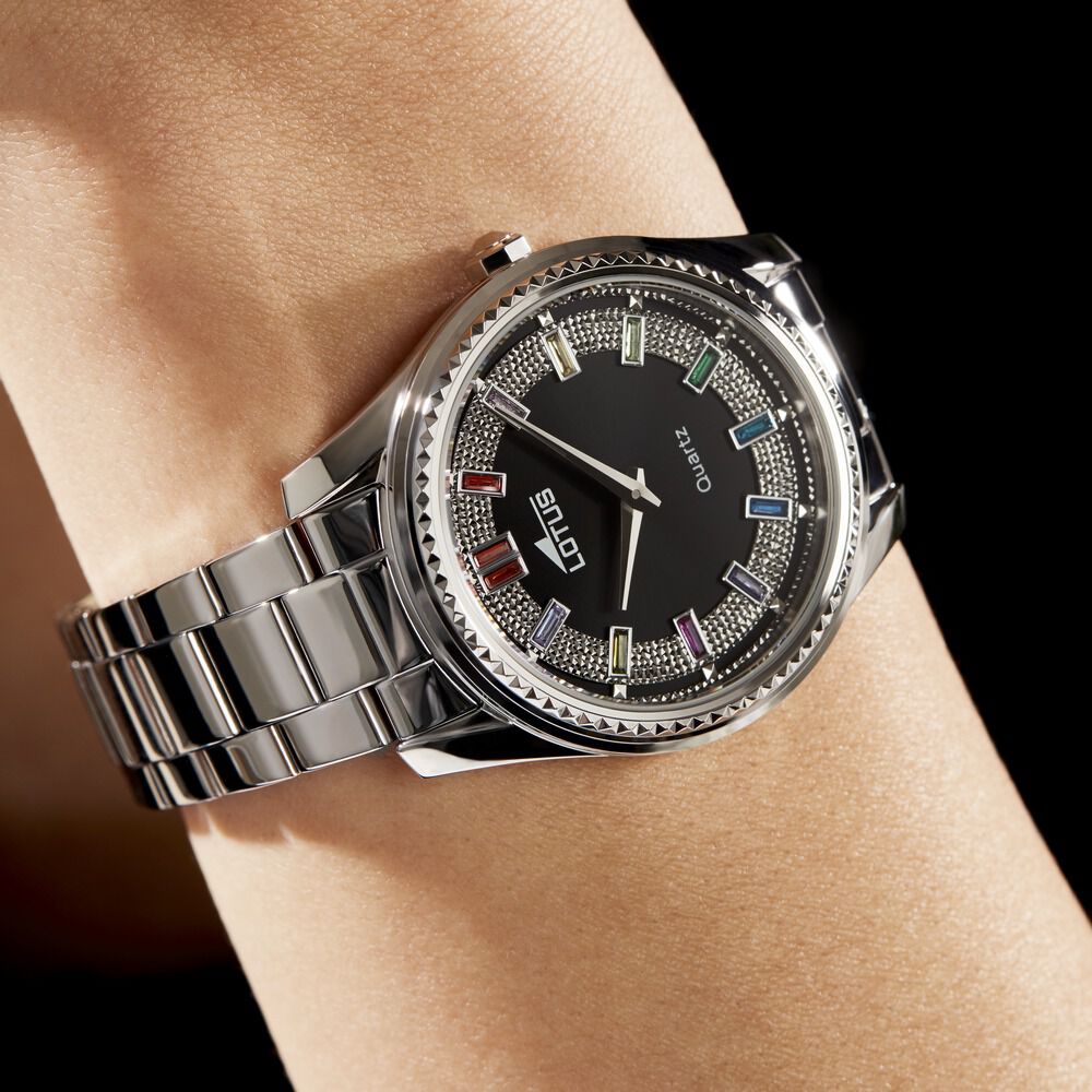 Montre Lotus Bliss Noir - Montres étanches Femme | Marc Orian
