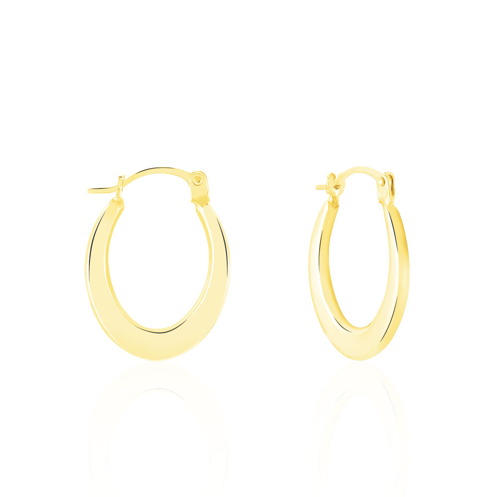 Cr&eacute;oles Telya Or Jaune - Cr&eacute;oles Femme | Marc Orian