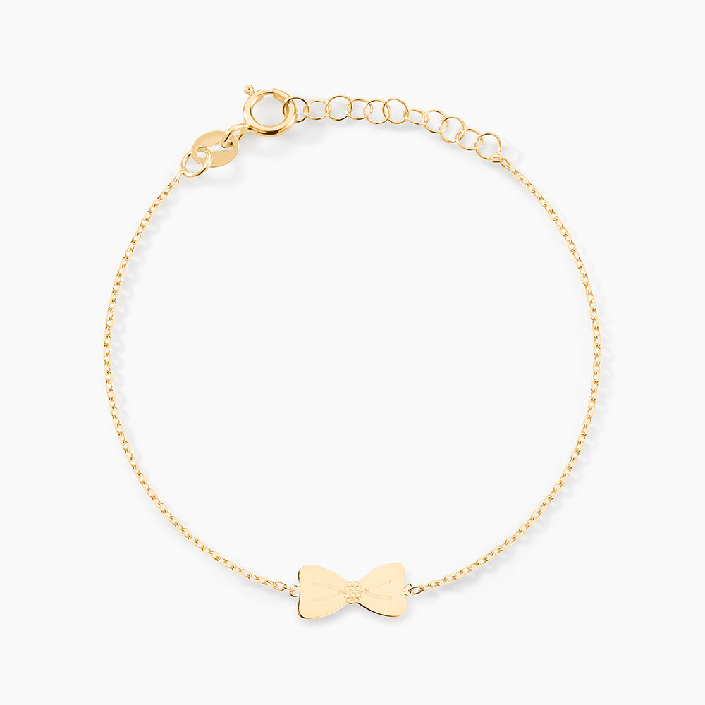 Bracelet Evonne Noeud Or Jaune - Bracelets cha&icirc;nes Enfant | Marc Orian