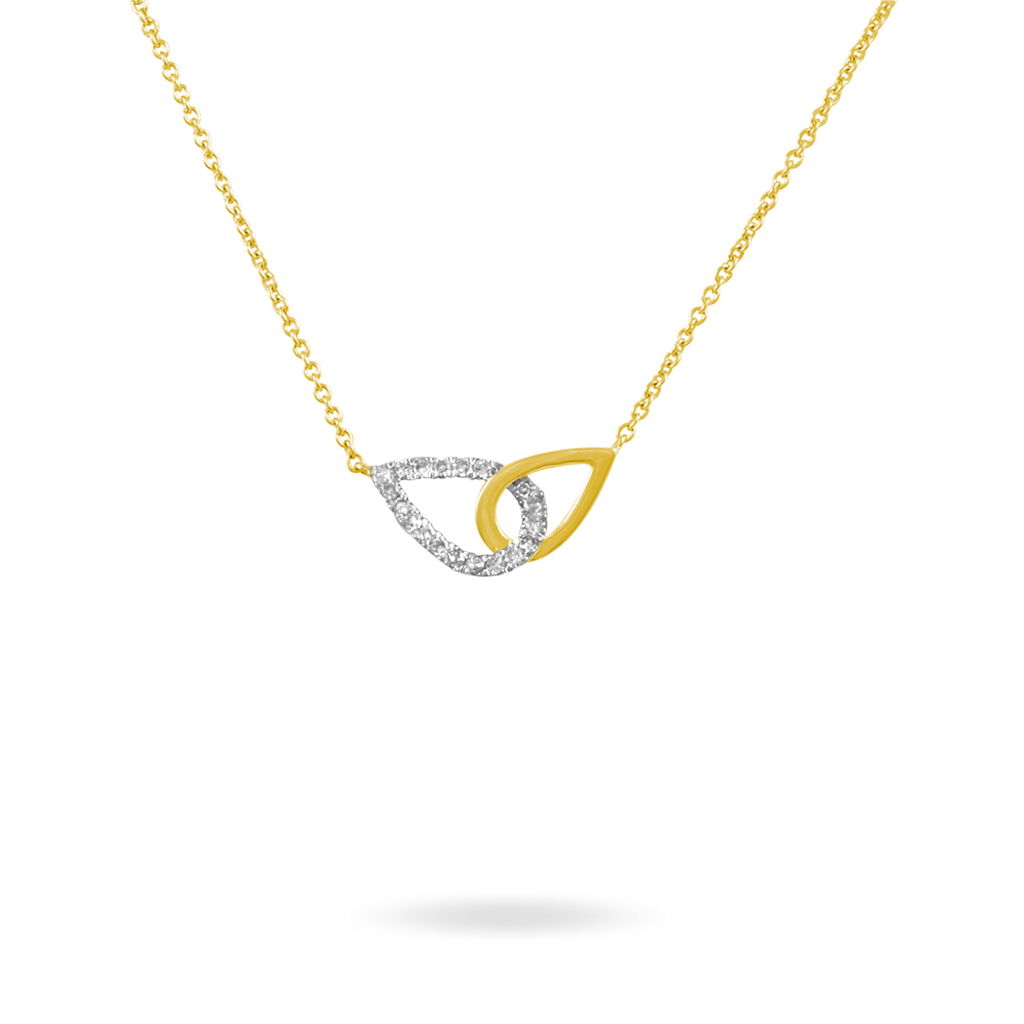 Collier Mihrimah Or Jaune Diamant - Colliers avec pierres Femme | Marc Orian