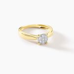 Bague Solitaire Artemis Or Jaune Diamant - Solitaires Femme | Marc Orian