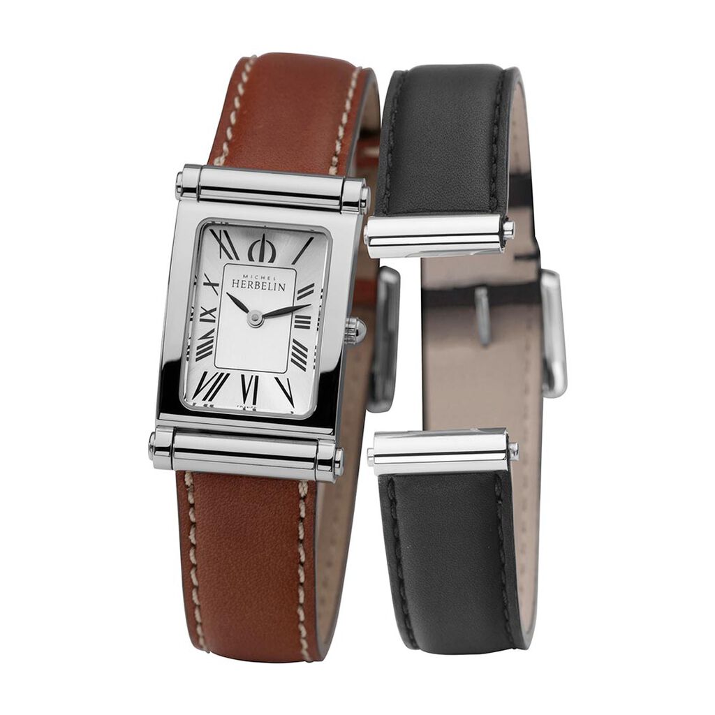 Coffret De Montre Herbelin Antares Blanc - Montres classiques Femme | Marc Orian