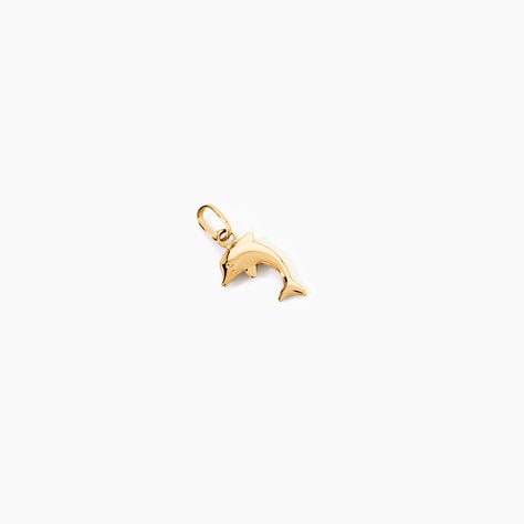 Pendentif Haizia Dauphin Or Blanc - Pendentifs Famille | Marc Orian