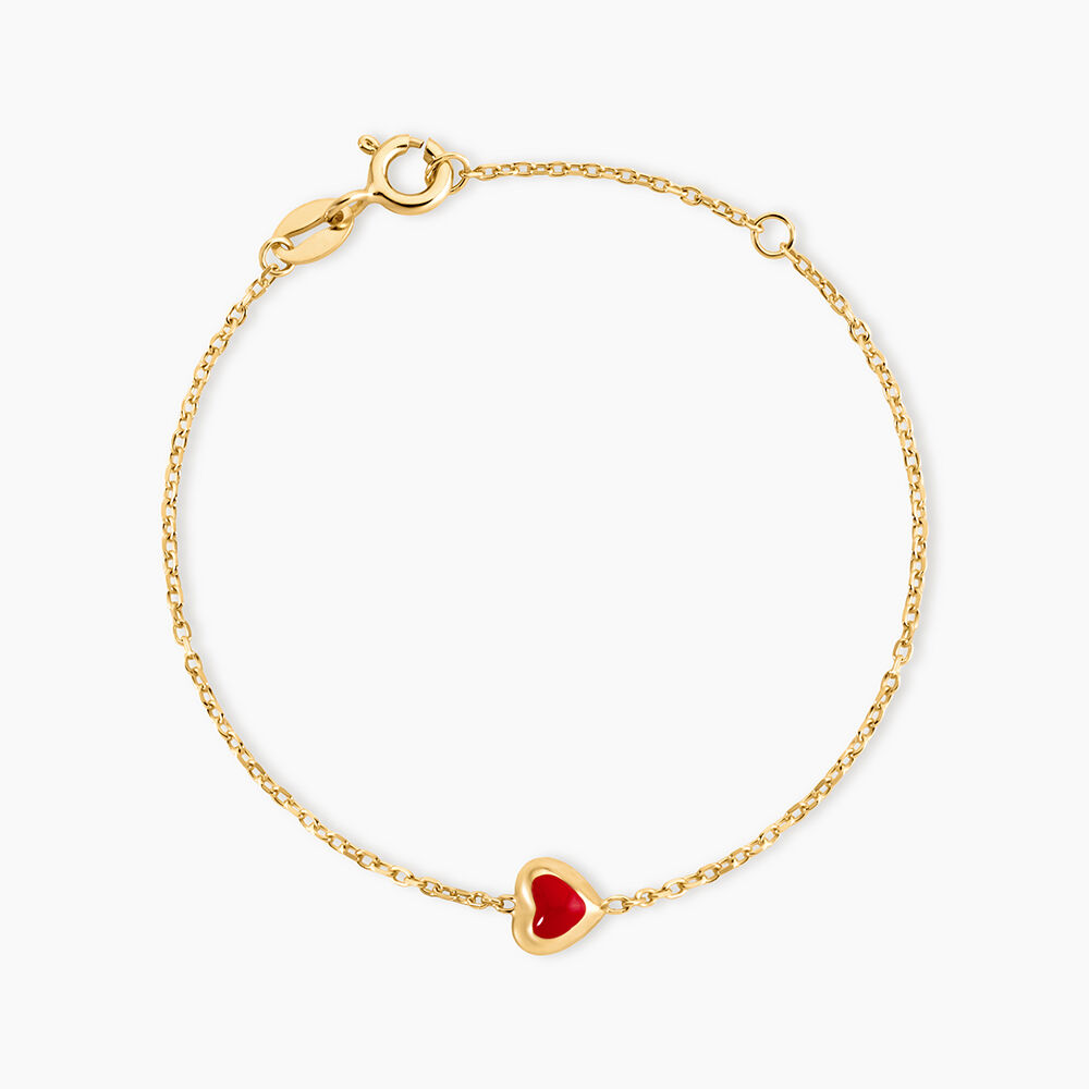 Bracelet Coralie Argent Dor&eacute; A L'Or 750/1000 - Bracelets fantaisie Enfant | Marc Orian
