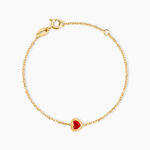 Bracelet Coralie Argent Dor&eacute; A L'Or 750/1000 - Bracelets fantaisie Enfant | Marc Orian
