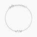 Bracelet Cora Argent Blanc Oxyde De Zirconium - Bracelets fantaisie Femme | Marc Orian