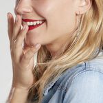 Boucles D'oreilles Pendantes Magel Argent Blanc - Pendantes Femme | Marc Orian