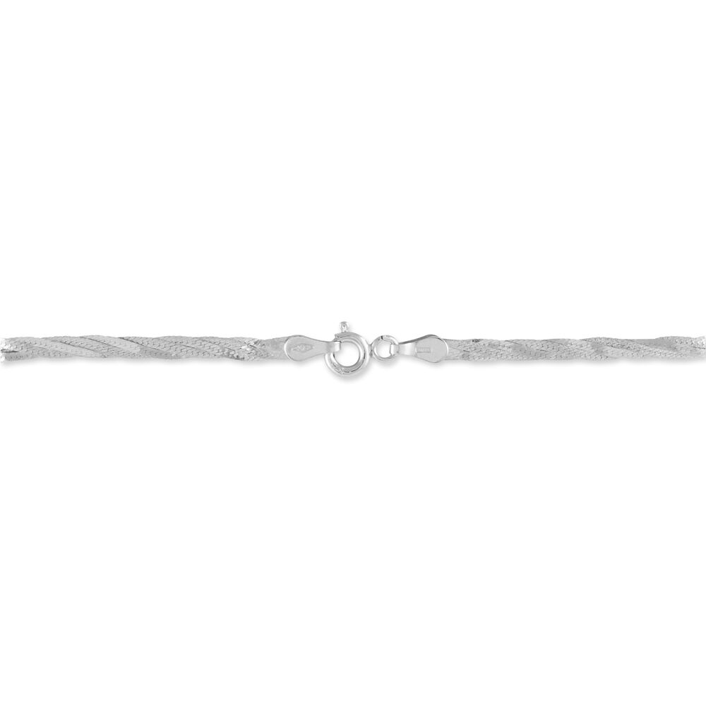 Bracelet Jasmin Tresse Or Blanc - Bracelets Tressés Femme | Marc Orian