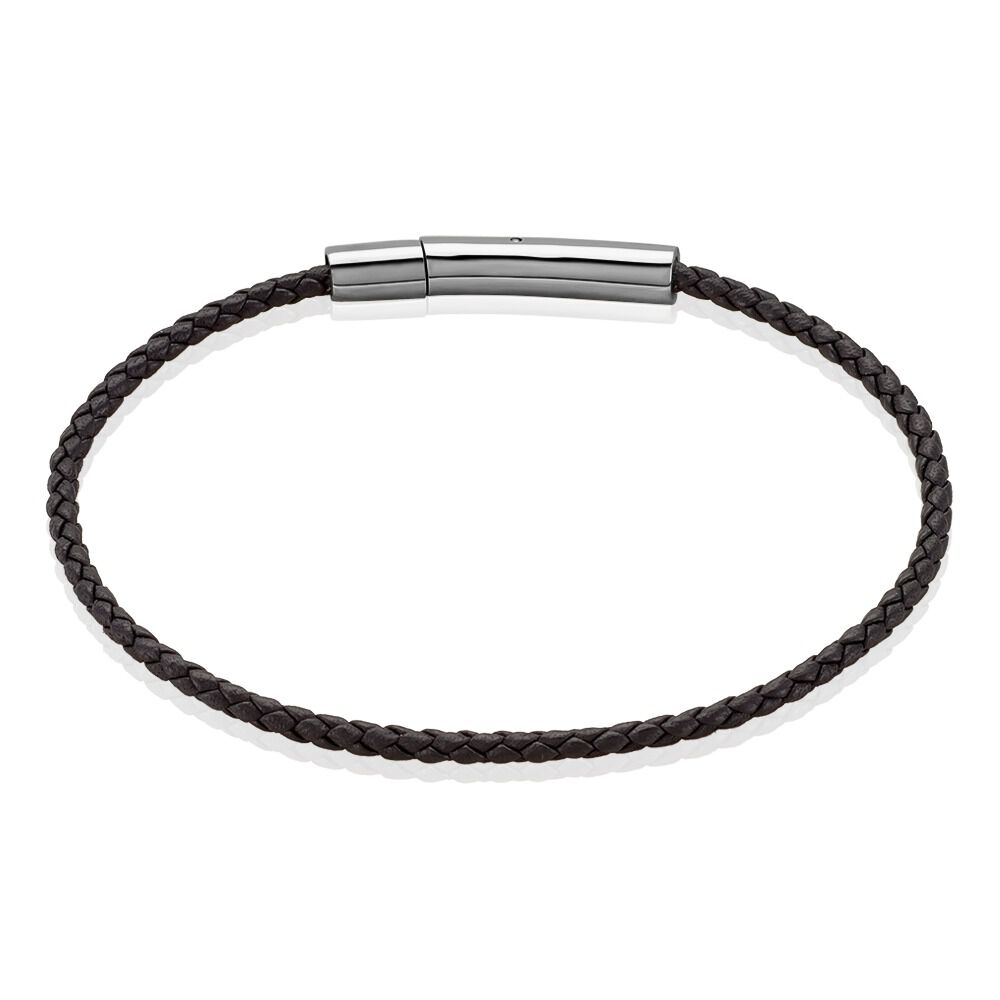 Bracelet Casimiro Acier Blanc - Bracelets cuir Homme | Marc Orian