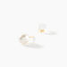 Boucles D'oreilles Puces Suki Or Jaune Perle De Culture - Boucles d'oreilles mariage Femme | Marc Orian