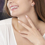 Boucles D'oreilles Puces Djanaelle Plaqu&eacute; Or Jaune Oxyde De Zirconium - Puces Femme | Marc Orian