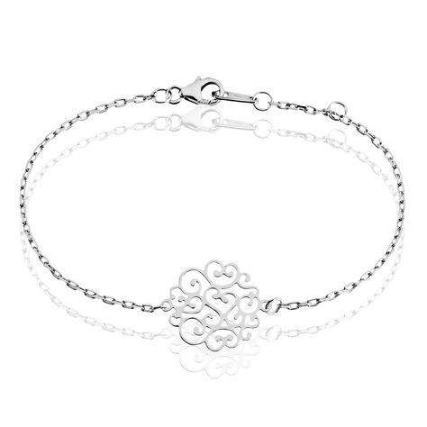 Bracelet Clara Argent Blanc - Bracelets chaînes Femme | Marc Orian