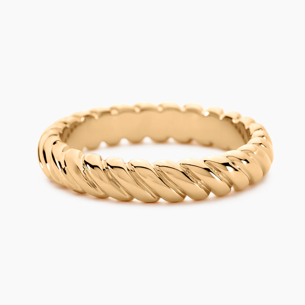 Bague Isabeau Plaque Or Jaune - Bagues dorées Femme | Marc Orian