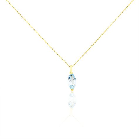 Collier Or Jaune Raquel Topaze - Colliers avec pierres Femme | Marc Orian