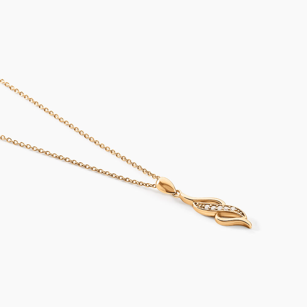 Collier Ishaae Plaqué Or Jaune Oxyde De Zirconium - Colliers avec pierres Femme | Marc Orian