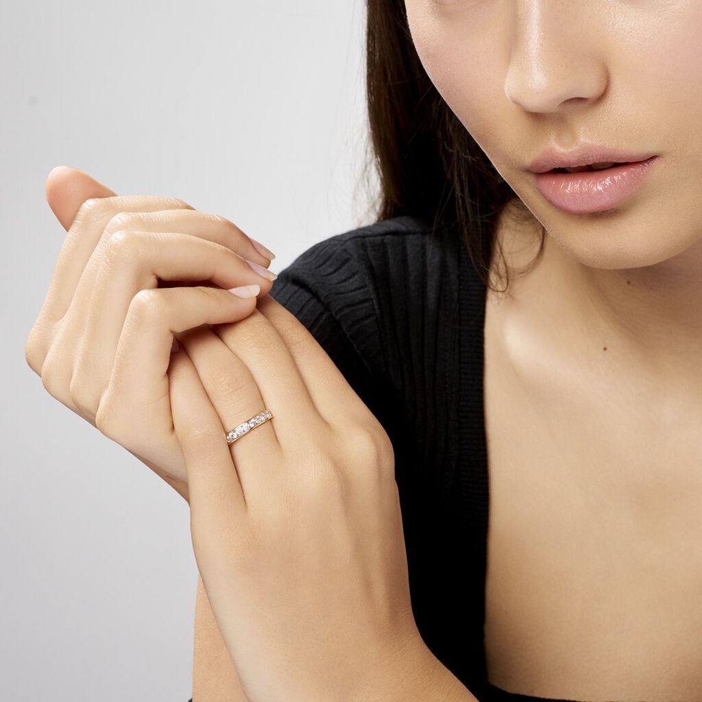 Alliance Davila Or Jaune Oxyde De Zirconium - Alliances Femme | Marc Orian