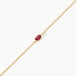 Bracelet Poem Argent Jaune Tourmaline - Bracelets fantaisie Femme | Marc Orian