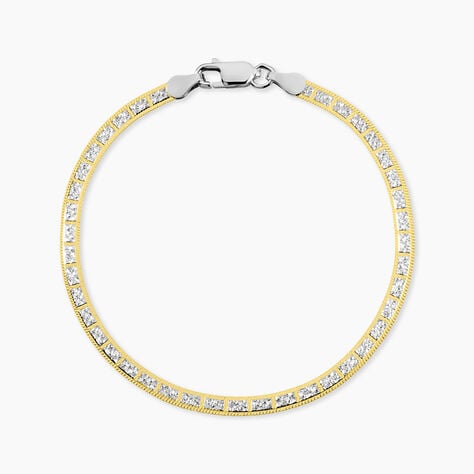 Bracelet Nuriaae Argent Jaune - Bracelets fantaisie Femme | Marc Orian