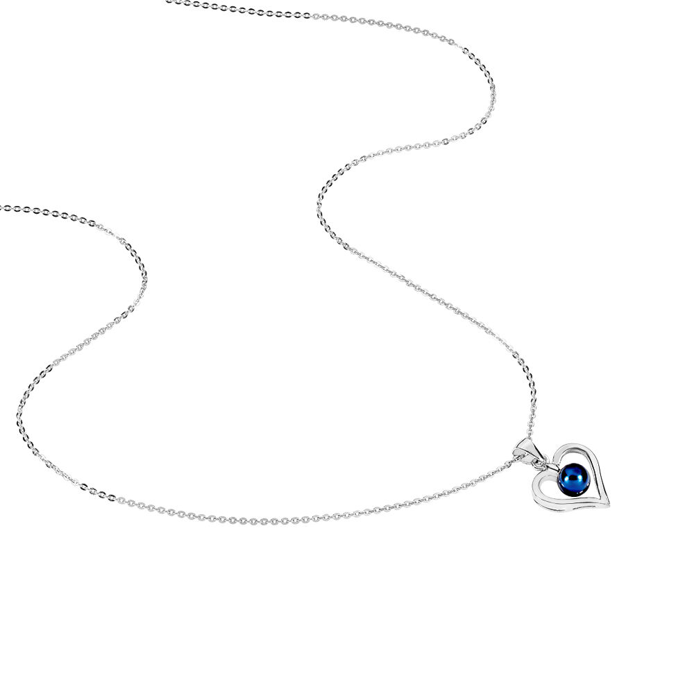 Collier Saynaae Argent Blanc Perle De Culture - Colliers avec pierres Femme | Marc Orian