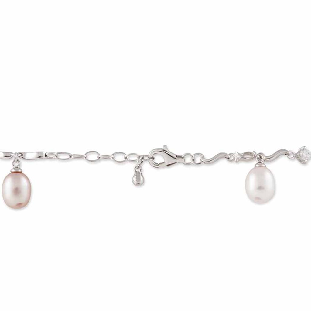 Bracelet Salomee Argent Blanc Perle De Culture - Bracelets chaînes Femme | Marc Orian