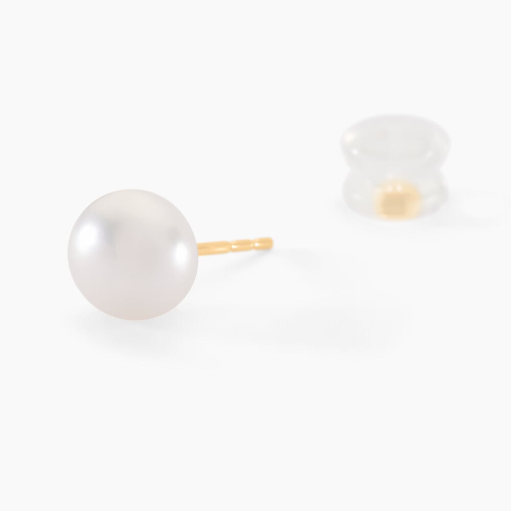 Boucles D'oreilles Puces Kesya  Or Jaune - Boucles d'oreilles mariage Femme | Marc Orian