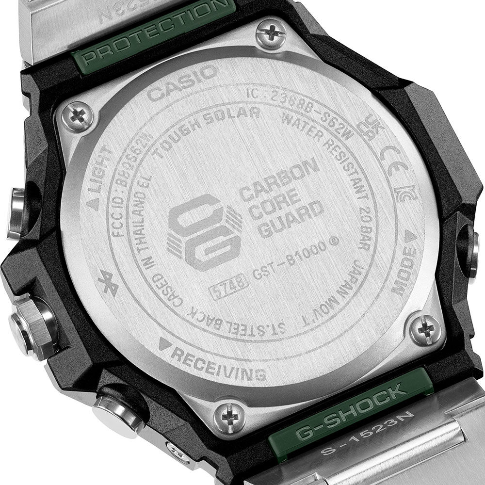 Montre G-Shock Premium Casio Gstb1000 Vert - Montres &eacute;tanches Homme | Marc Orian