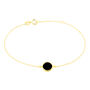 Bracelet Florica Or Jaune Onyx