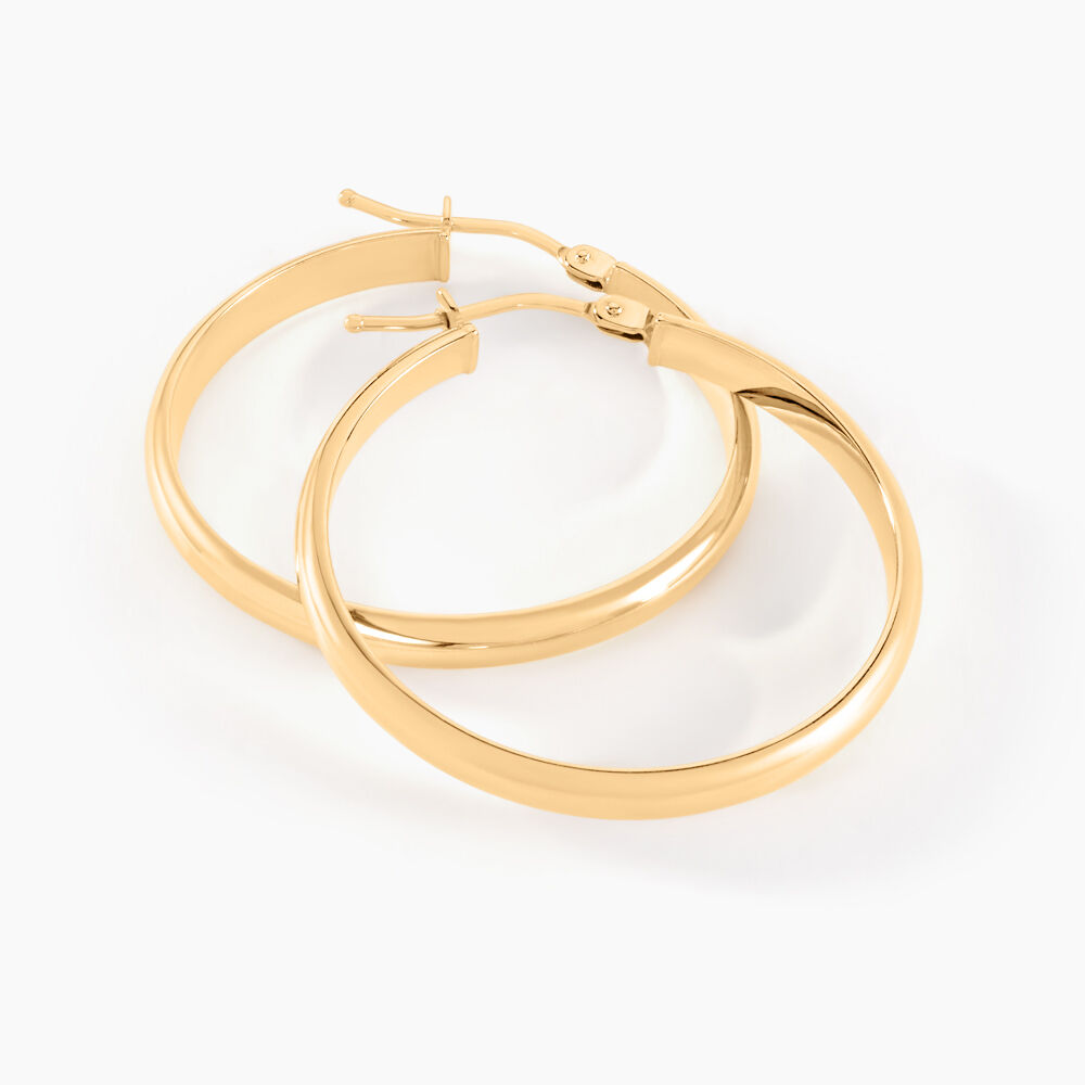 Cr&eacute;oles Shalana Or Jaune - Cr&eacute;oles Femme | Marc Orian