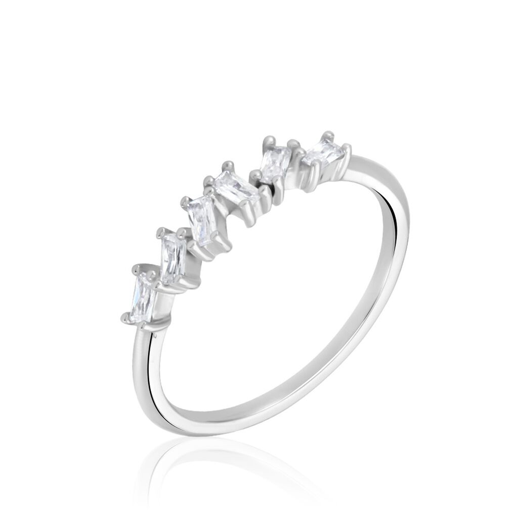 Bague Adonia Argent Blanc Oxyde De Zirconium - Bijoux fantaisie Femme | Marc Orian