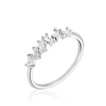 Bague Adonia Argent Blanc Oxyde De Zirconium - Bijoux fantaisie Femme | Marc Orian