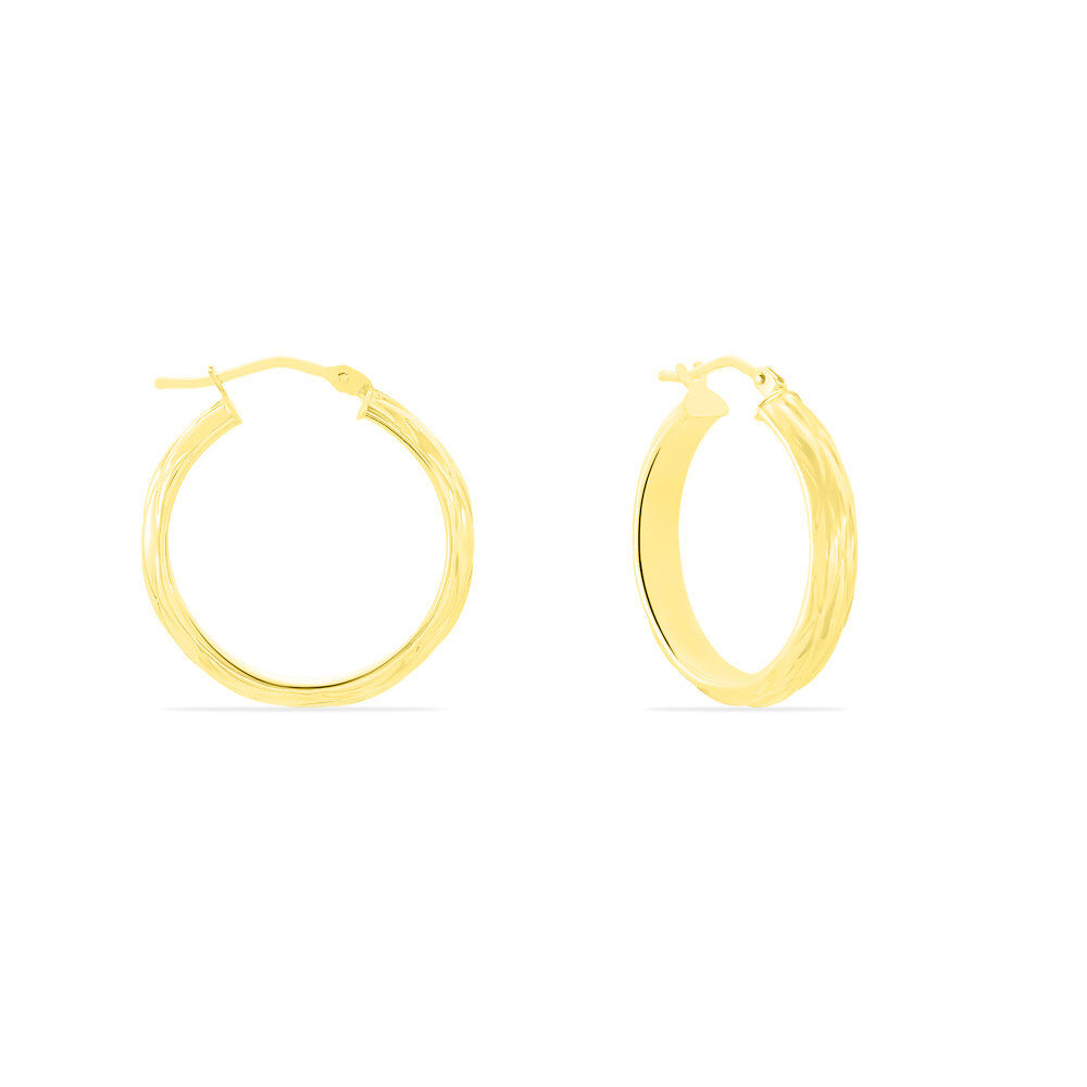 Cr&eacute;oles Antiope Or Jaune - Cr&eacute;oles Femme | Marc Orian