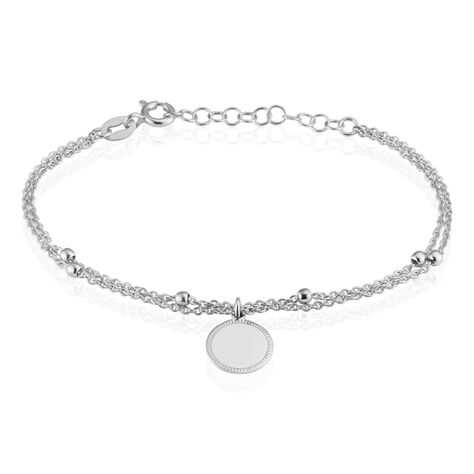 Bracelet Nouela Argent Blanc - Bracelets chaînes Femme | Marc Orian