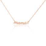 Collier Mendi Argent Rose - Colliers fantaisie Femme | Marc Orian