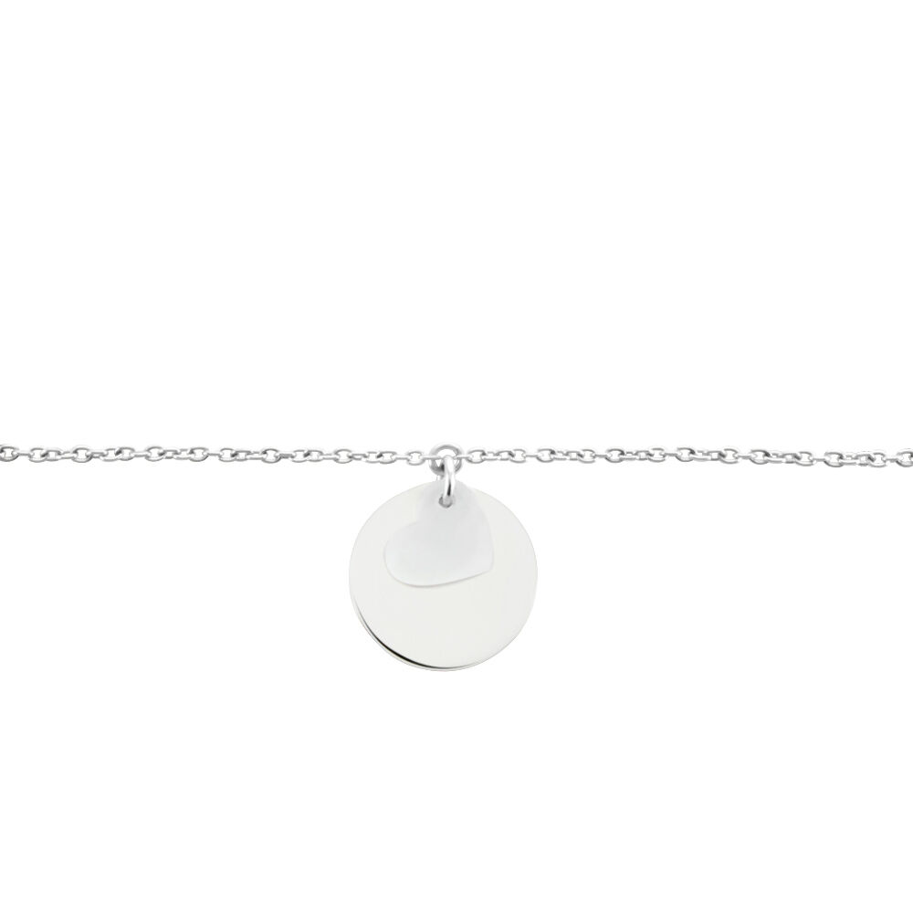 Bracelet Argent Blanc Tana Nacre - Bracelets Medailles Femme | Marc Orian