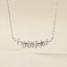 Collier Argent Blanc Precieux Flocon Oxyde De Zirconium - Colliers avec pierres Femme | Marc Orian