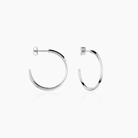 Cr&eacute;oles Tahaa Acier Blanc - Cr&eacute;oles Femme | Marc Orian