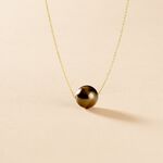 Collier Sissy Or Jaune Perle De Culture De Tahiti - Colliers avec pierres Femme | Marc Orian