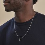 Pendentif Ionia Lettre Or Blanc - Pendentifs Famille | Marc Orian