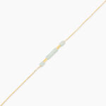 Bracelet Erdmann Or Jaune Aventurine - Bracelets cha&icirc;nes Femme | Marc Orian