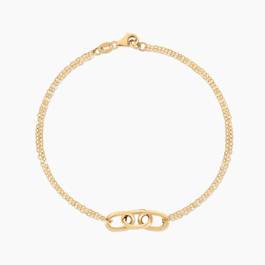 Bracelet Dorrie Or Jaune - Bracelets cha&icirc;nes Femme | Marc Orian