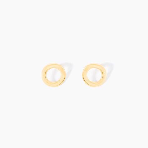 Boucles D'oreilles Puces Freyde Or Jaune - Bijoux Famille | Marc Orian