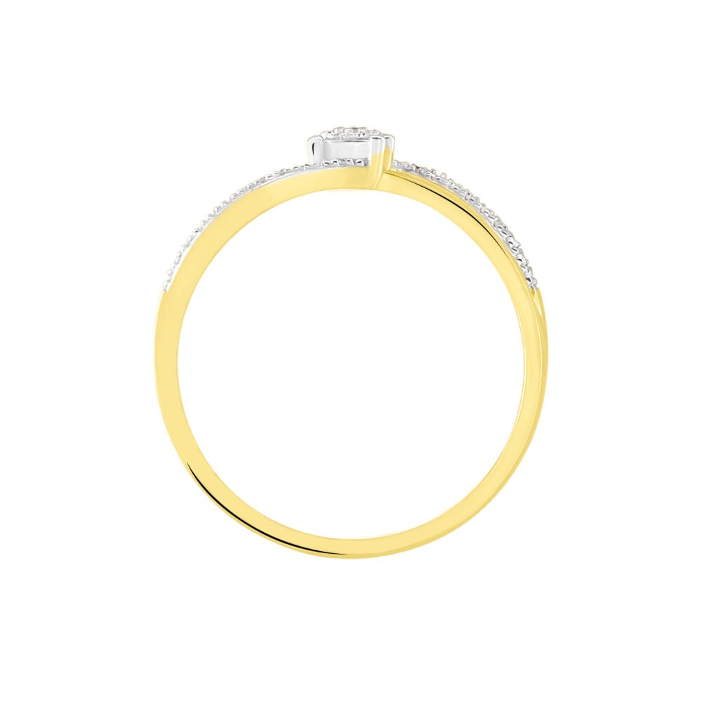 Bague Sillona Or Jaune Diamant - Parures de mariage Femme | Marc Orian