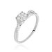 Bague Hebe Or Blanc Diamant - Parures de mariage Femme | Marc Orian