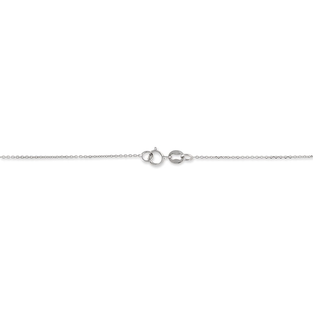 Collier Valeriana Or Blanc Oxyde De Zirconium - Colliers avec pierres Femme | Marc Orian
