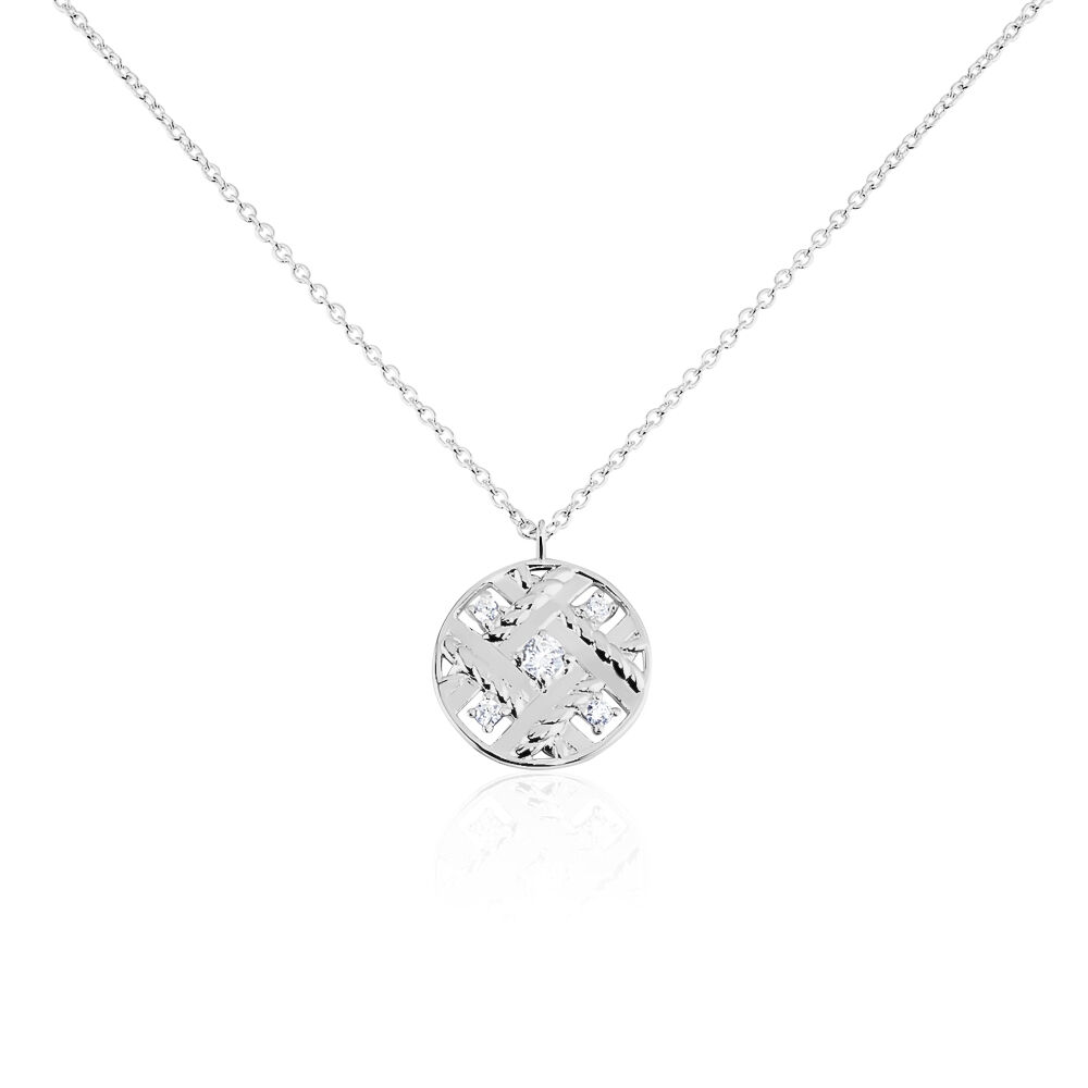 Collier Argent Herbert Oxydes De Zirconium - Colliers avec pierres Femme | Marc Orian