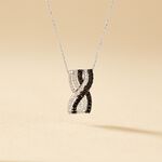 Collier Julianne Or Blanc Diamant - Colliers avec pierres Femme | Marc Orian