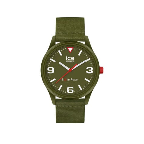 Montre Ice Watch Solar Power Kaki - Montres &eacute;tanches Famille | Marc Orian