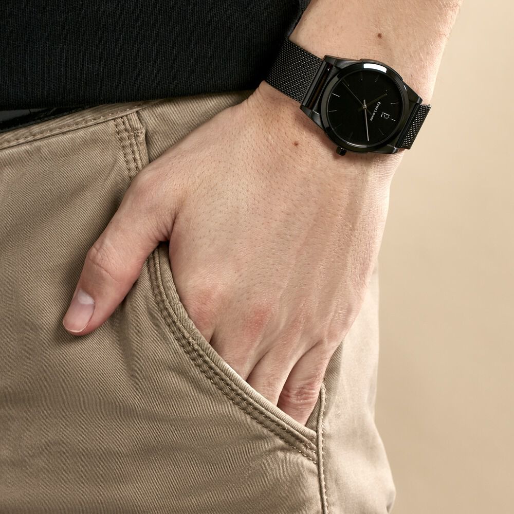 Montre Pierre Lannier Candide Noir - Montres étanches Homme | Marc Orian