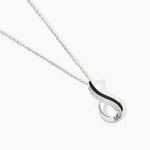 Collier Priscillia Argent Blanc Oxyde De Zirconium - Colliers avec pierres Femme | Marc Orian