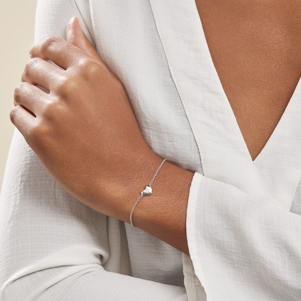 Bracelet Argent Santiago Oxydes De Zirconium - Bracelets chaînes Femme | Marc Orian
